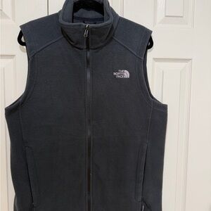 The North Face Charcoal Fleece Vest